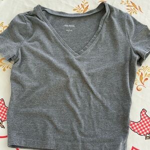 Wild Fable Women’s Gray Small Crop Top